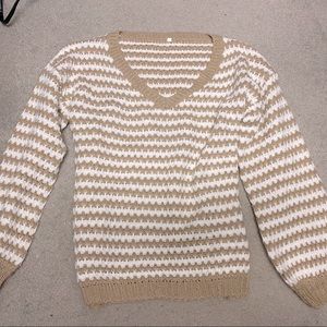 NWOT striped sweater